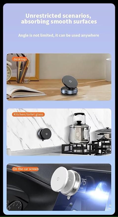 Magnetic Suction Phone Holder - Indimall
